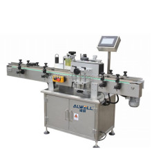 Automatic for bottles hot glue bottle automated flat package adhesive making address 1 side round labeling machine